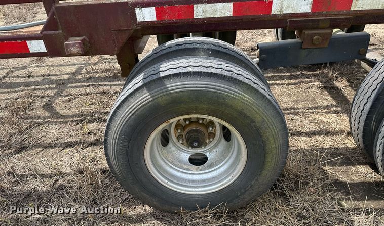 image for item MB9565 2012  Hay bale trailer