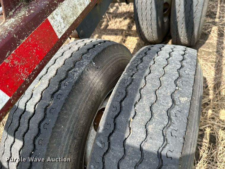 image for item MB9565 2012  Hay bale trailer