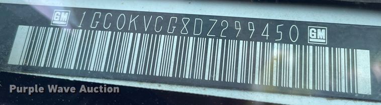 image for item ME9934 2013 Chevrolet Silverado 2500HD  bale bed pickup truck