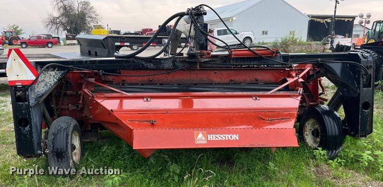 image for item MG9329 Hesston  swather / windrower