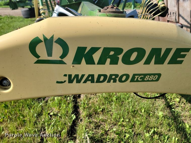 image for item ML9522 Krone Swadro TC880  hay rake