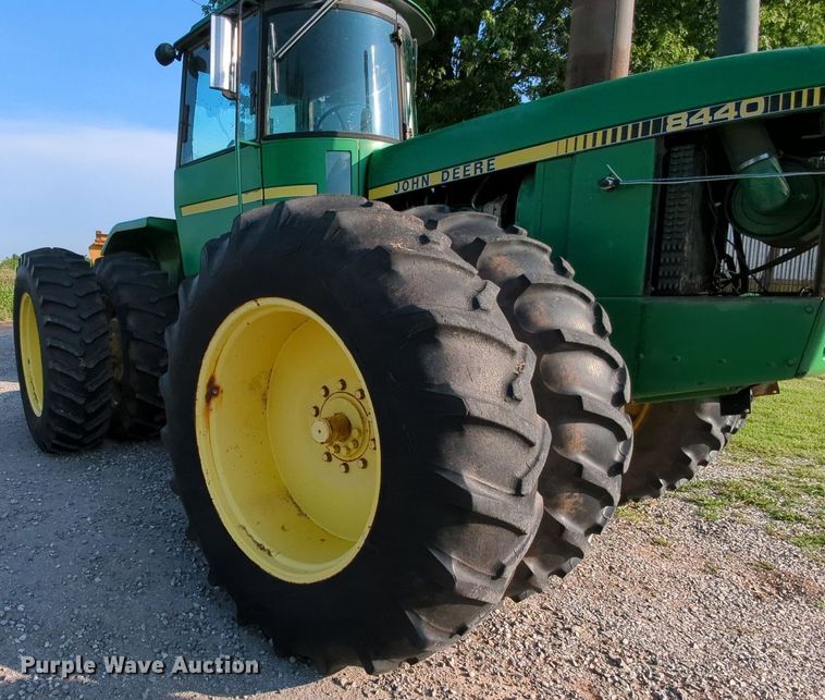 image for item MY9392 1981 John Deere 8440  4WD tractor