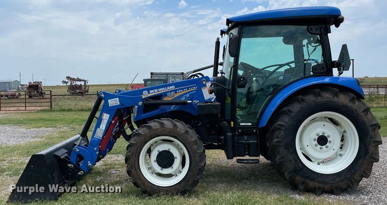 image for item NB9090 2018 New Holland Workmaster 75  MFWD tractor