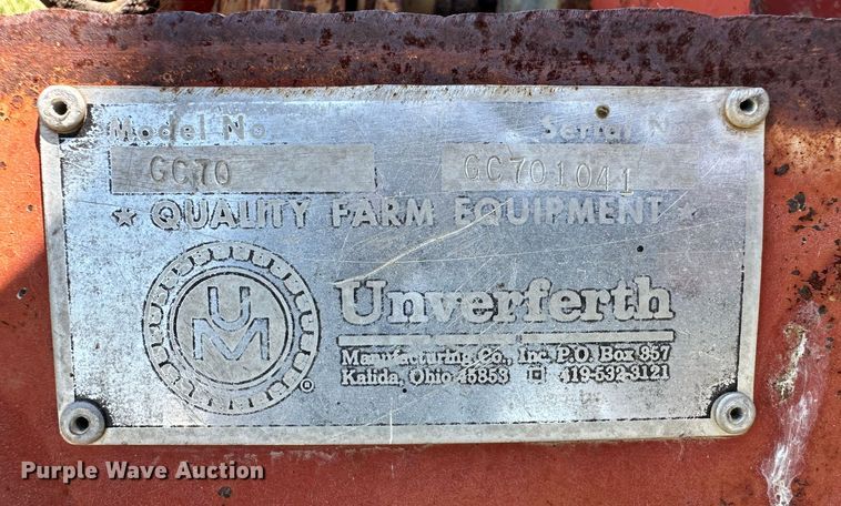 image for item NE9042 Unverferth GC70  grain cart