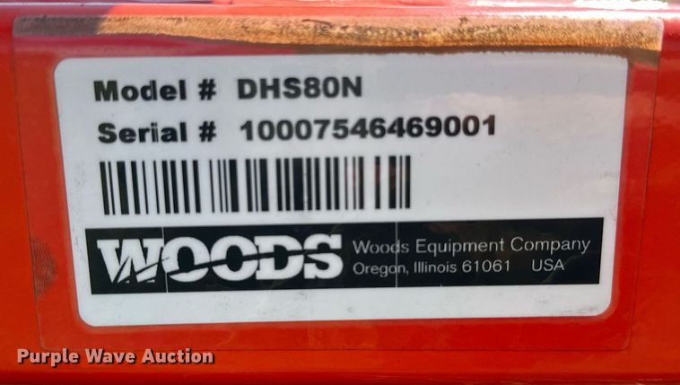 image for item OC9060 Woods DHS80  disk