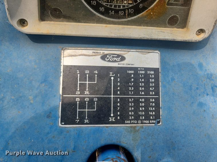 image for item OK9564 1969 Ford 5000  tractor