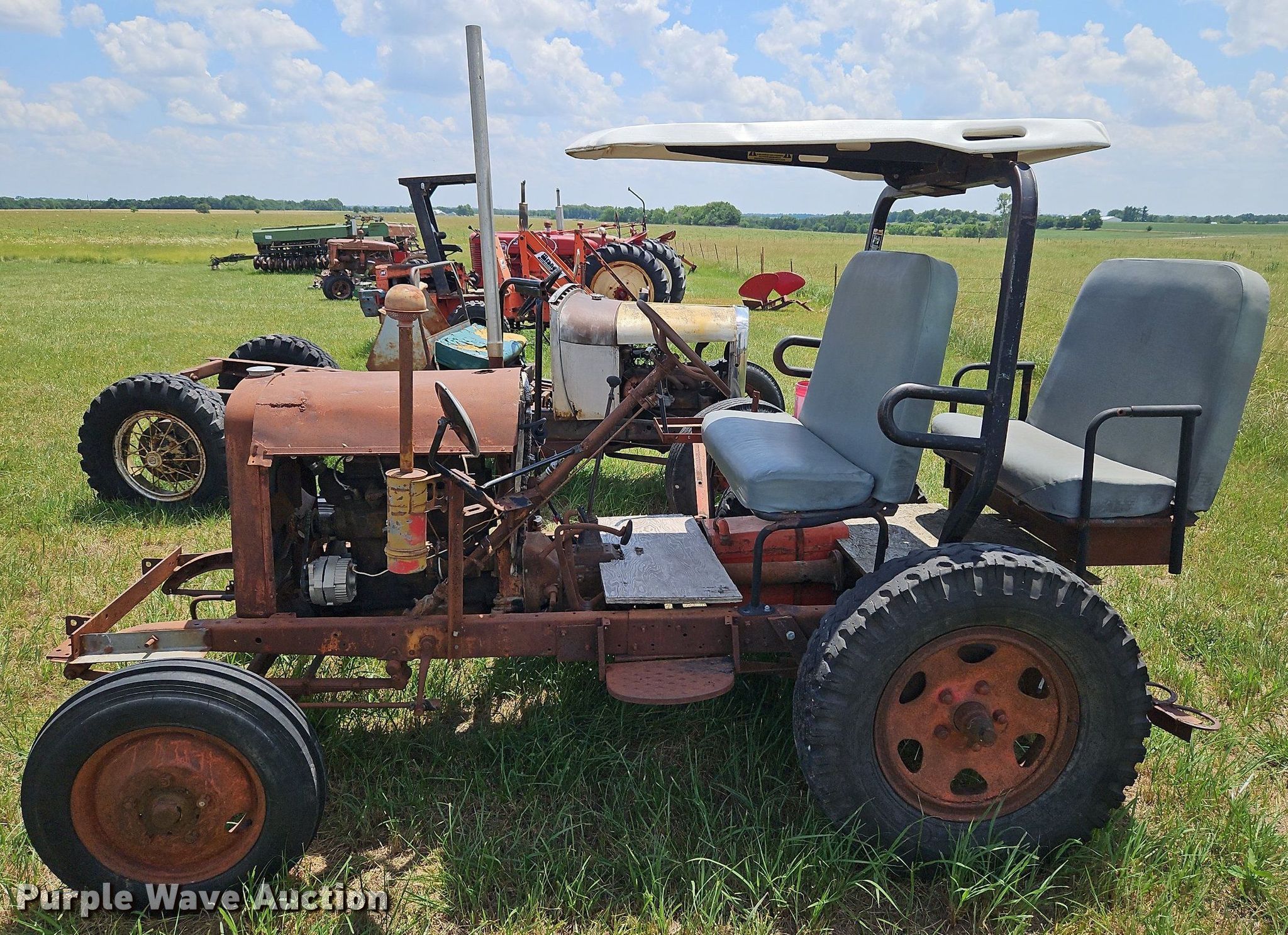 Shop built tractor in Richmond, KS Item LL9270 sold Purple Wave