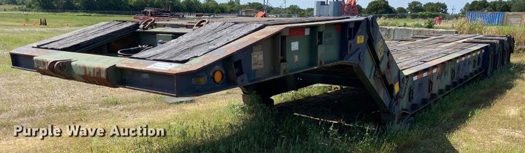 image for item DI7840 1976 Load King 403LF  lowboy equipment trailer