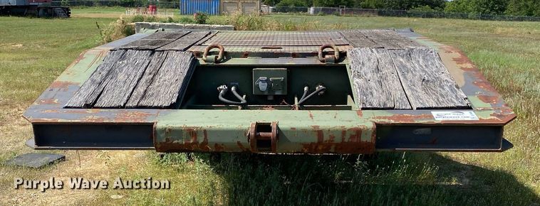 image for item DI7840 1976 Load King 403LF  lowboy equipment trailer