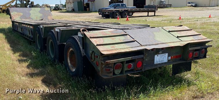 image for item DI7840 1976 Load King 403LF  lowboy equipment trailer