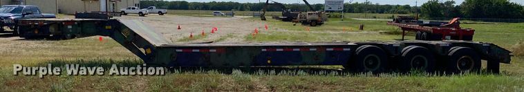 image for item DI7840 1976 Load King 403LF  lowboy equipment trailer