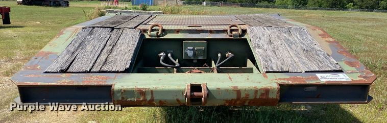 image for item DI7840 1976 Load King 403LF  lowboy equipment trailer