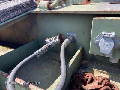 image for item DI7840 1976 Load King 403LF  lowboy equipment trailer
