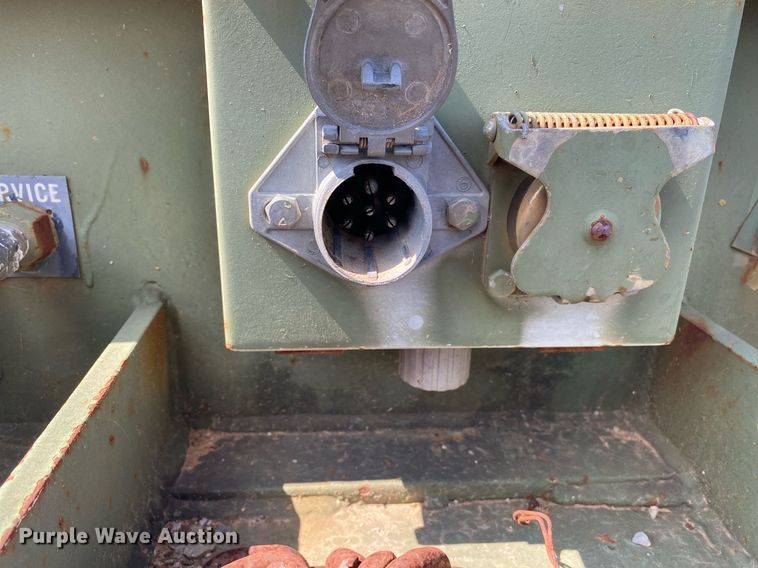 image for item DI7840 1976 Load King 403LF  lowboy equipment trailer