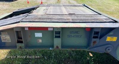 image for item DI7840 1976 Load King 403LF  lowboy equipment trailer