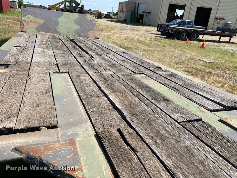 image for item DI7840 1976 Load King 403LF  lowboy equipment trailer