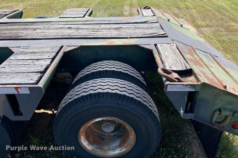 image for item DI7840 1976 Load King 403LF  lowboy equipment trailer