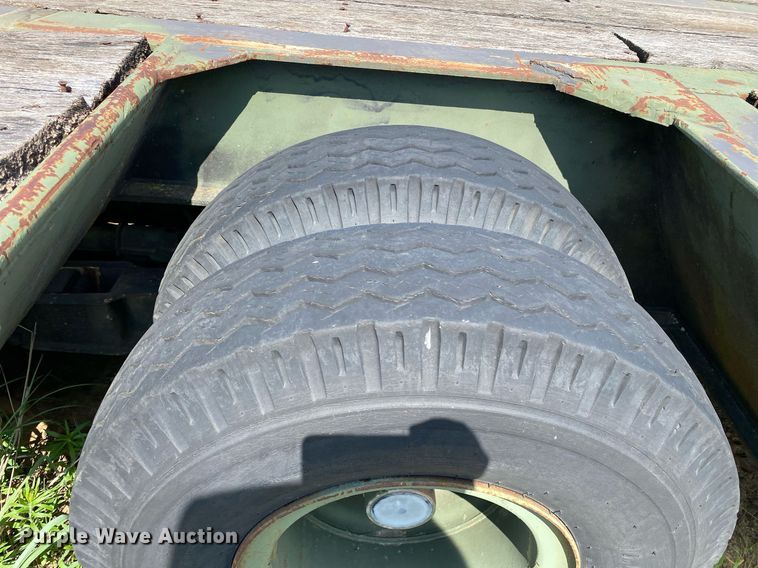 image for item DI7840 1976 Load King 403LF  lowboy equipment trailer