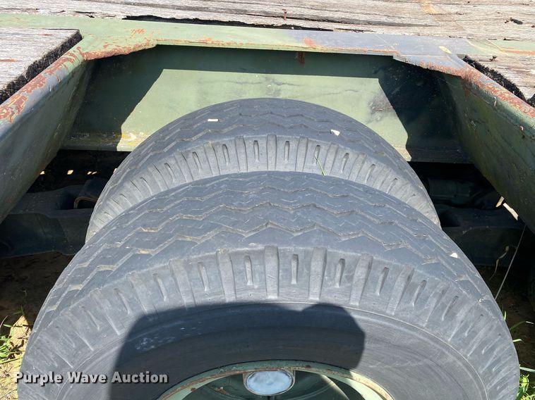 image for item DI7840 1976 Load King 403LF  lowboy equipment trailer
