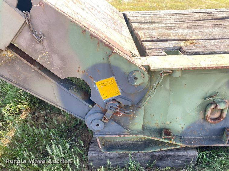 image for item DI7840 1976 Load King 403LF  lowboy equipment trailer