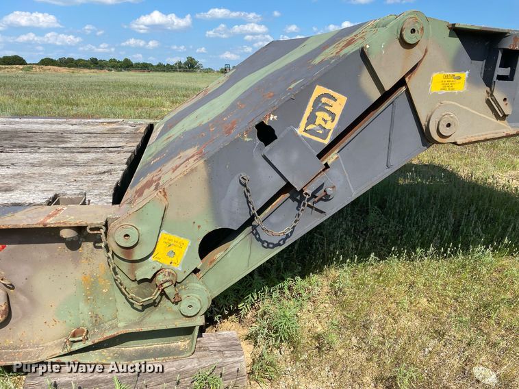 image for item DI7840 1976 Load King 403LF  lowboy equipment trailer