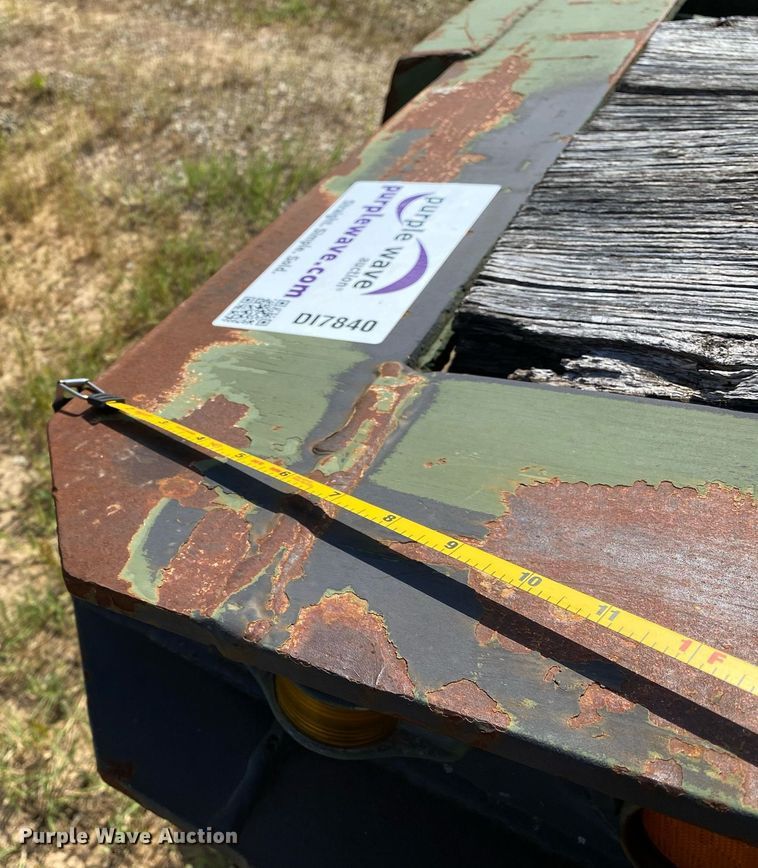 image for item DI7840 1976 Load King 403LF  lowboy equipment trailer