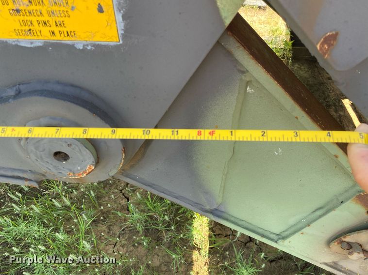 image for item DI7840 1976 Load King 403LF  lowboy equipment trailer