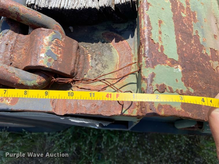 image for item DI7840 1976 Load King 403LF  lowboy equipment trailer