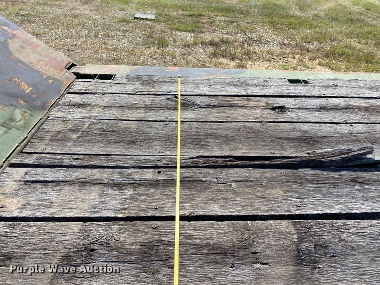 image for item DI7840 1976 Load King 403LF  lowboy equipment trailer