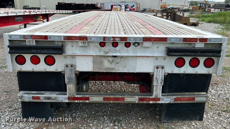 image for item DI7872 2012 Wilson Trailers CF-1080  flatbed trailer