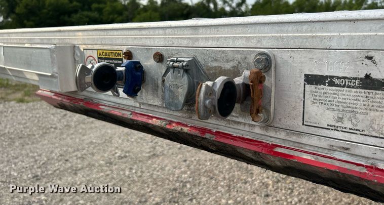 image for item DI7872 2012 Wilson Trailers CF-1080  flatbed trailer