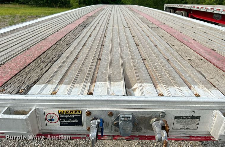 image for item DI7872 2012 Wilson Trailers CF-1080  flatbed trailer