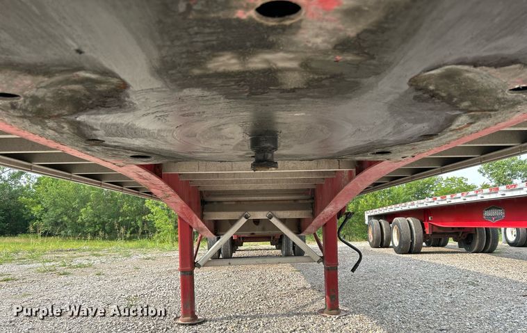 image for item DI7872 2012 Wilson Trailers CF-1080  flatbed trailer