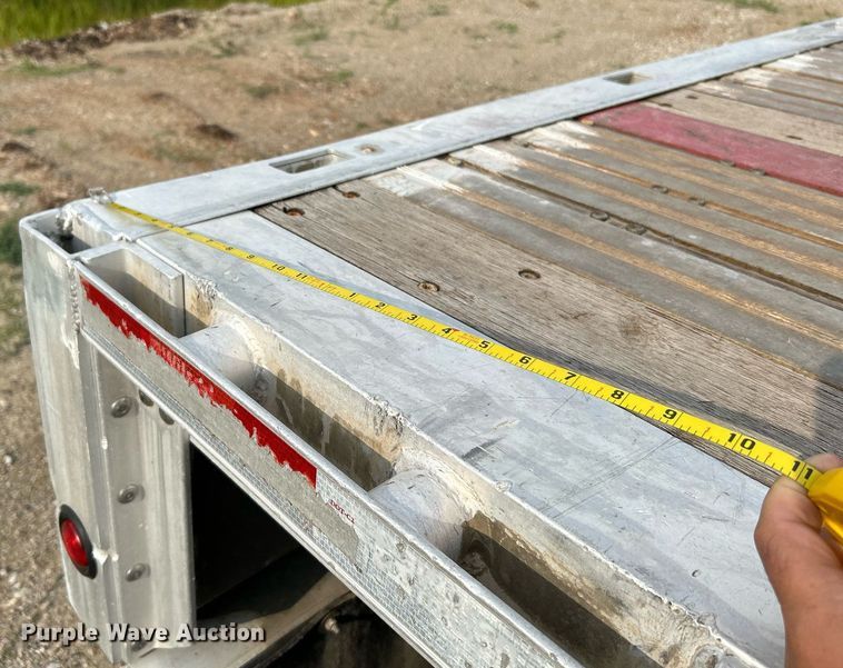 image for item DI7872 2012 Wilson Trailers CF-1080  flatbed trailer