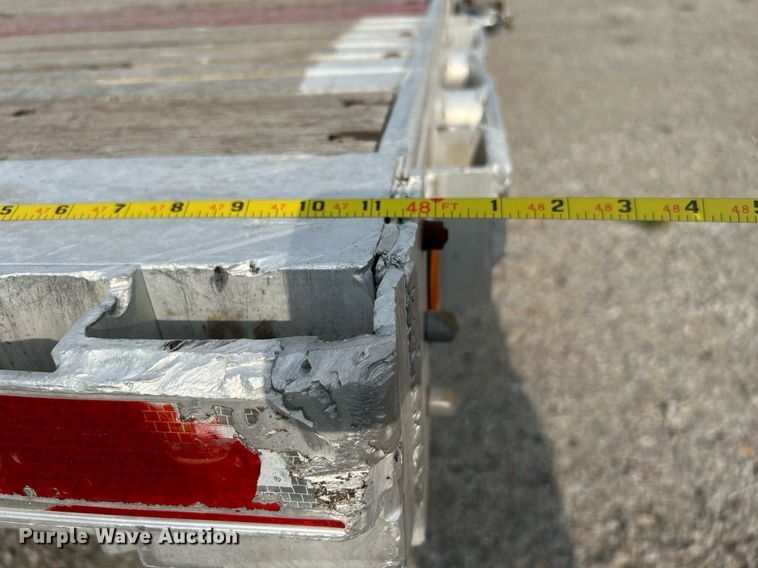 image for item DI7872 2012 Wilson Trailers CF-1080  flatbed trailer