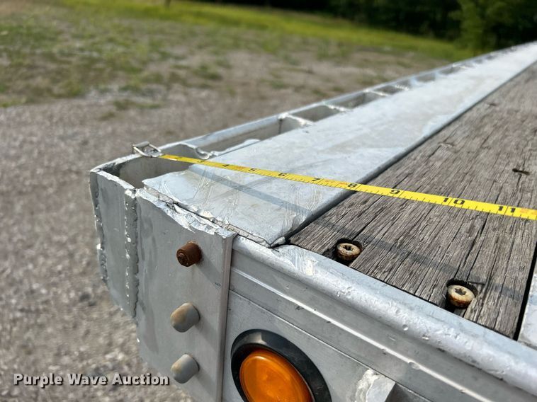 image for item DI7872 2012 Wilson Trailers CF-1080  flatbed trailer