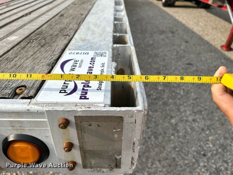 image for item DI7872 2012 Wilson Trailers CF-1080  flatbed trailer