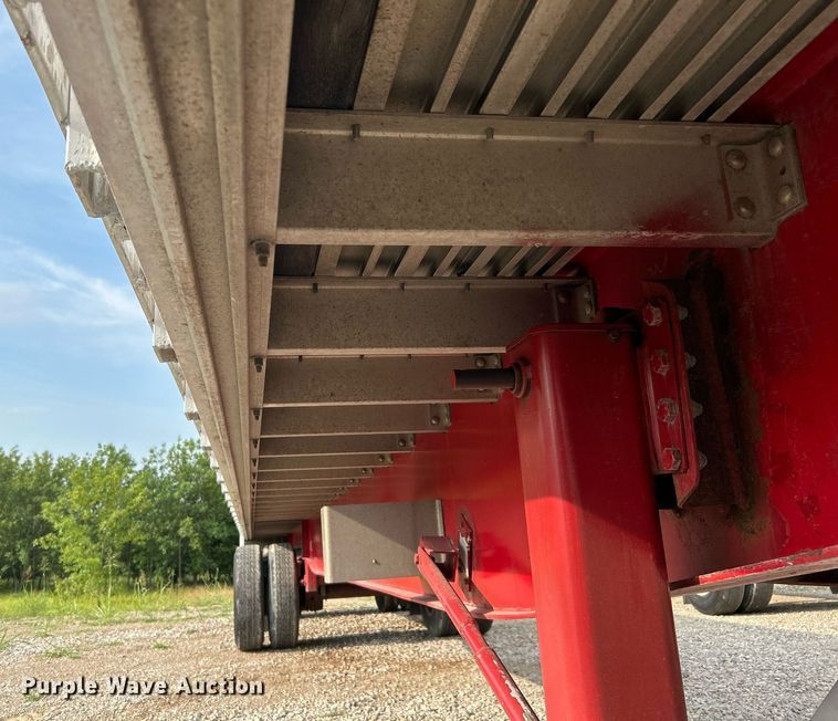 image for item DI7872 2012 Wilson Trailers CF-1080  flatbed trailer