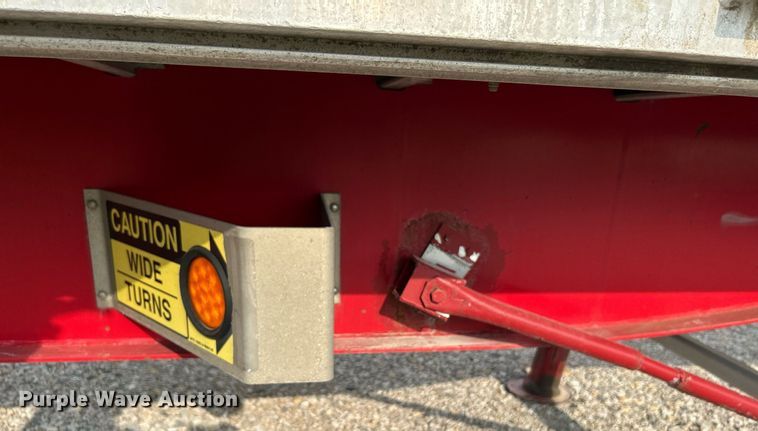 image for item DI7872 2012 Wilson Trailers CF-1080  flatbed trailer