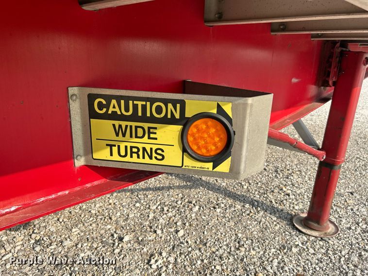 image for item DI7872 2012 Wilson Trailers CF-1080  flatbed trailer