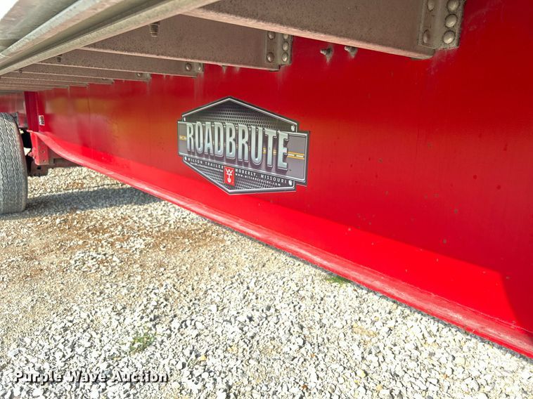 image for item DI7872 2012 Wilson Trailers CF-1080  flatbed trailer