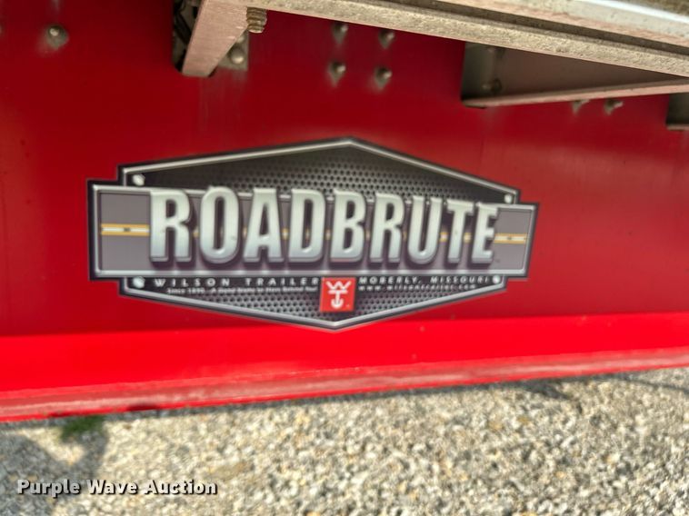 image for item DI7872 2012 Wilson Trailers CF-1080  flatbed trailer