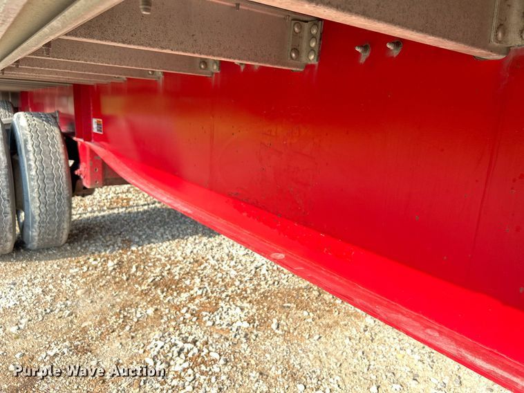 image for item DI7872 2012 Wilson Trailers CF-1080  flatbed trailer