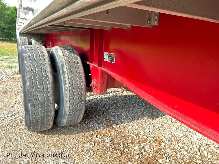 image for item DI7872 2012 Wilson Trailers CF-1080  flatbed trailer