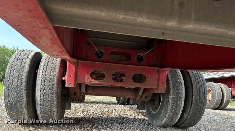 image for item DI7872 2012 Wilson Trailers CF-1080  flatbed trailer