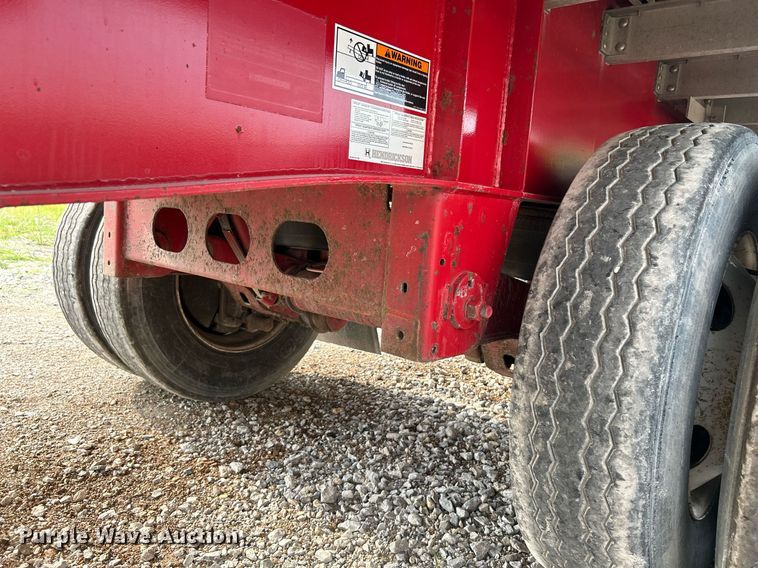 image for item DI7872 2012 Wilson Trailers CF-1080  flatbed trailer