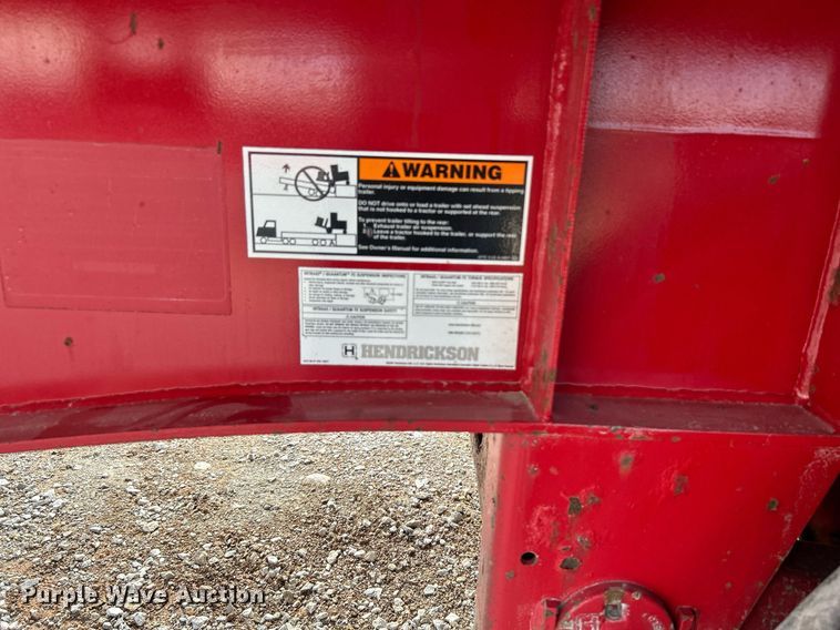 image for item DI7872 2012 Wilson Trailers CF-1080  flatbed trailer