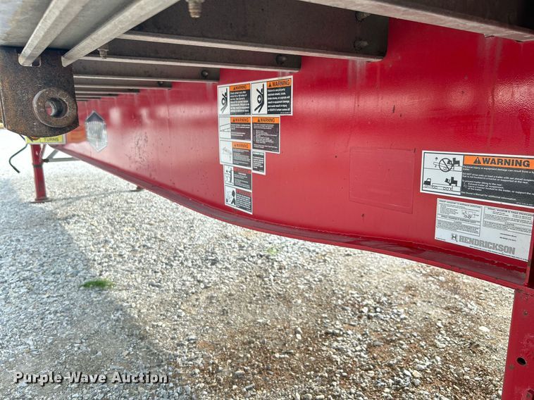 image for item DI7872 2012 Wilson Trailers CF-1080  flatbed trailer