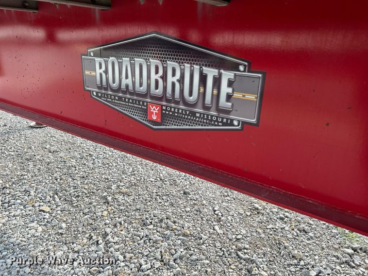 image for item DI7872 2012 Wilson Trailers CF-1080  flatbed trailer