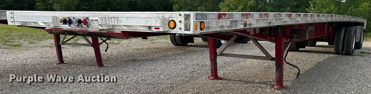image for item DI7873 2012 Wilson Trailers CF-1080  flatbed trailer